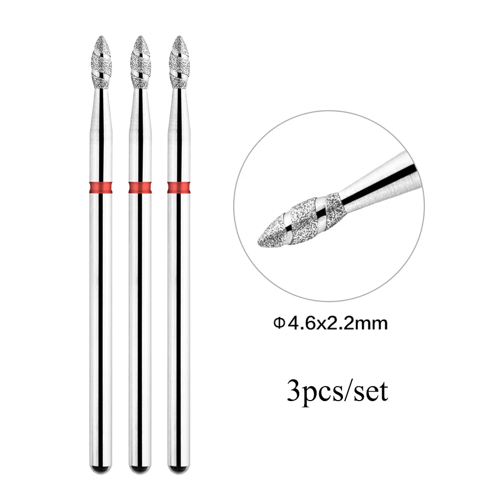 Diamond Nail Drill Bits Set