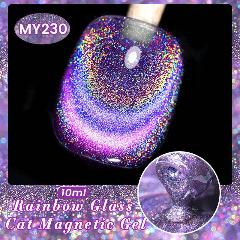 Sparkling Magnetic Cat Eye Gel Polish