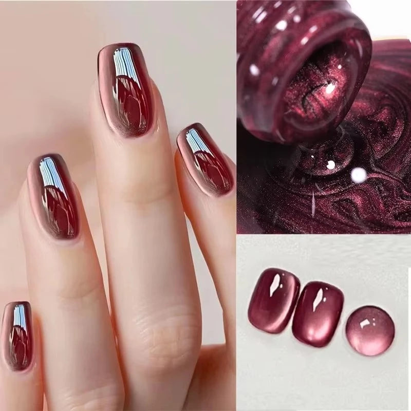 Sparkling Magnetic Cat Eye Gel Polish