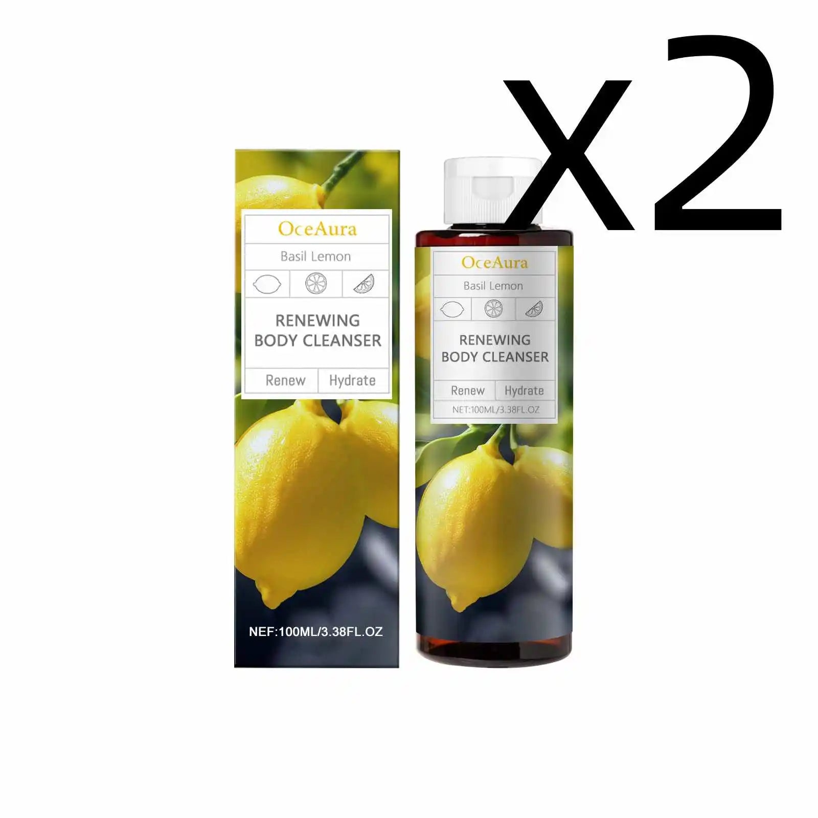 Basil Lemon Deep-Cleansing Body Wash