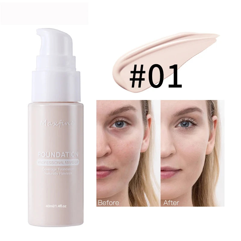 12 Shade Liquid Foundation