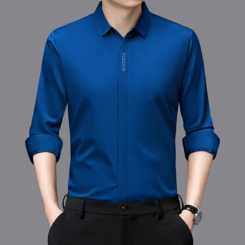 Men’s Wrinkle-Free Long Sleeve Shirt