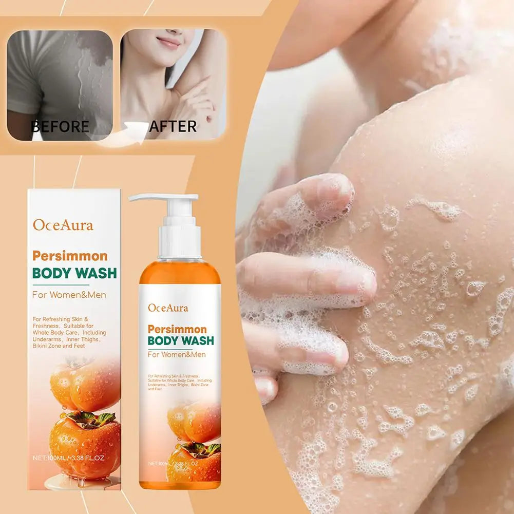 Persimmon Natural Deodorizing Body Wash