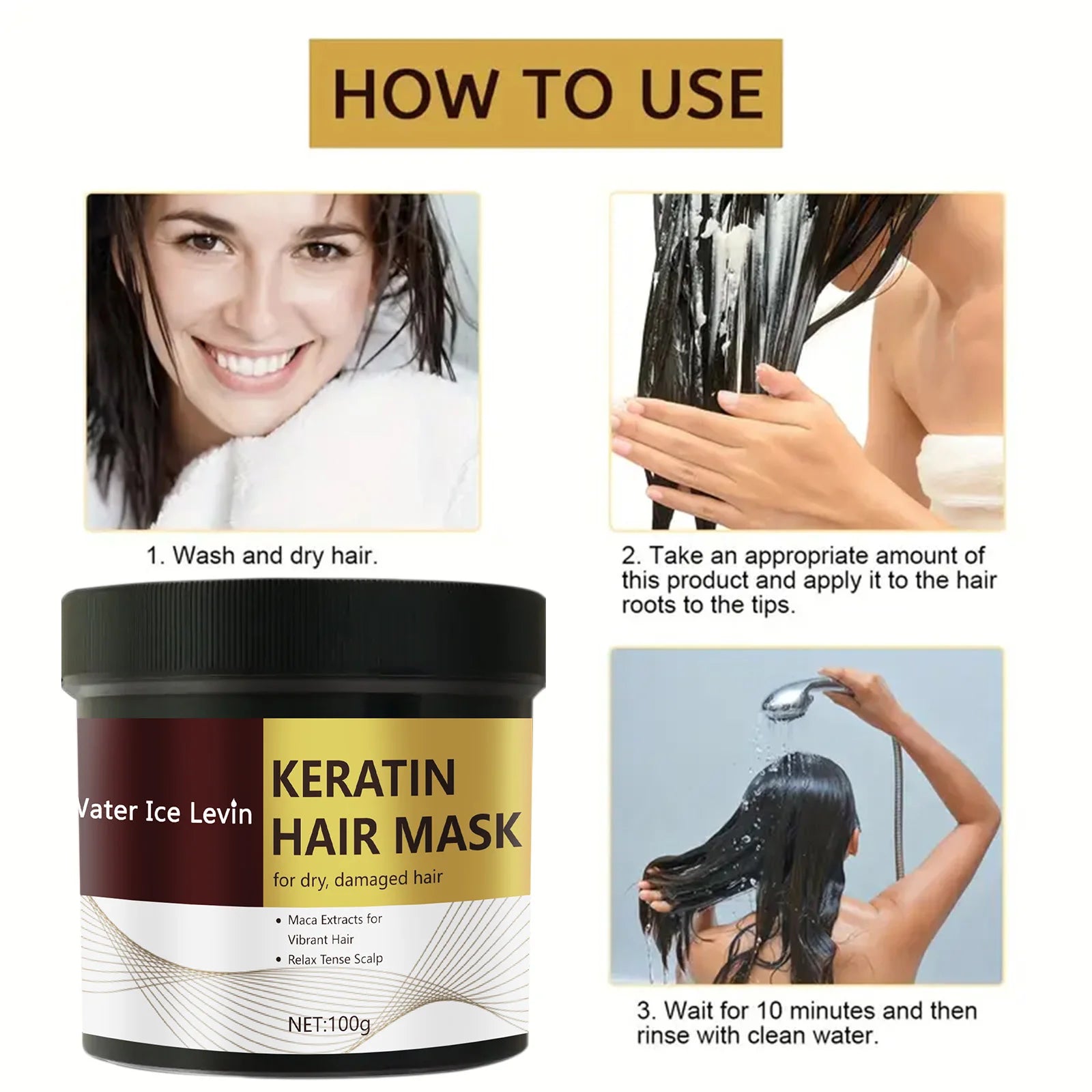 Keratin Intense Deep Repair Hair Mask