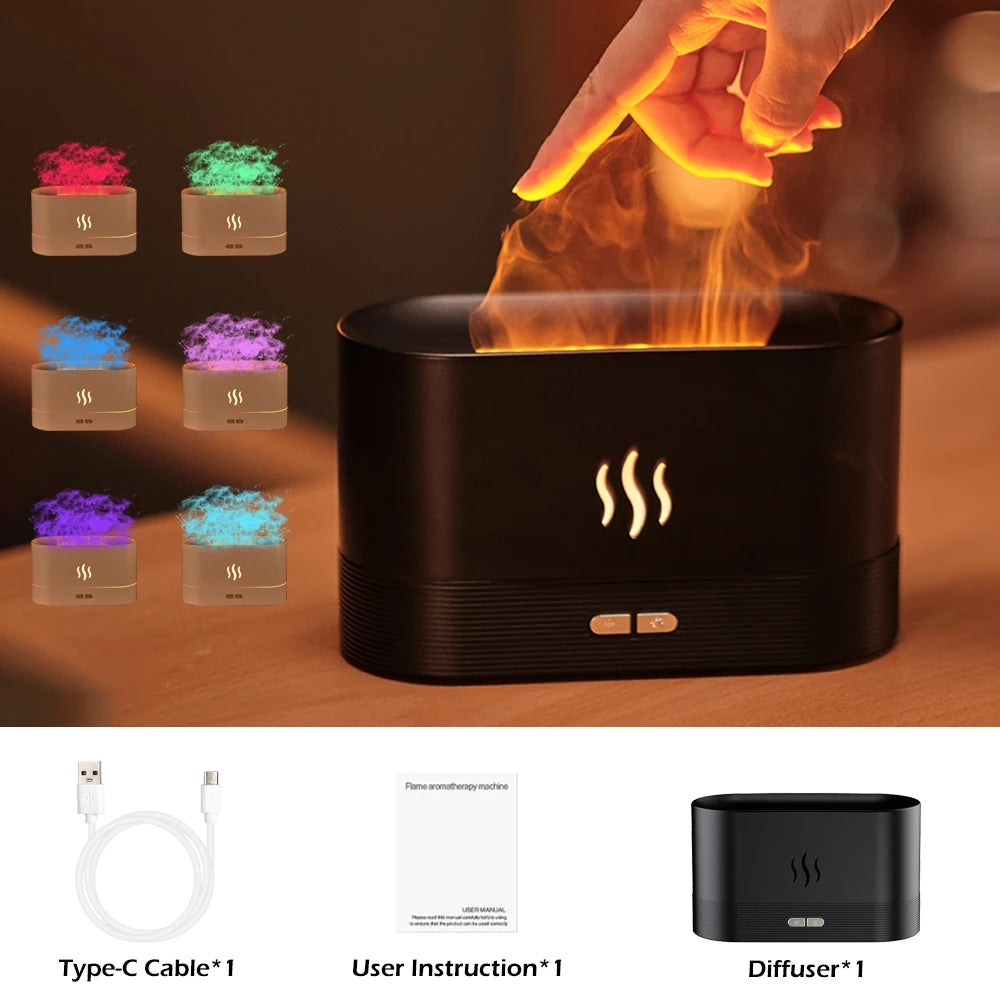 Flame Effect Aroma Diffuser
