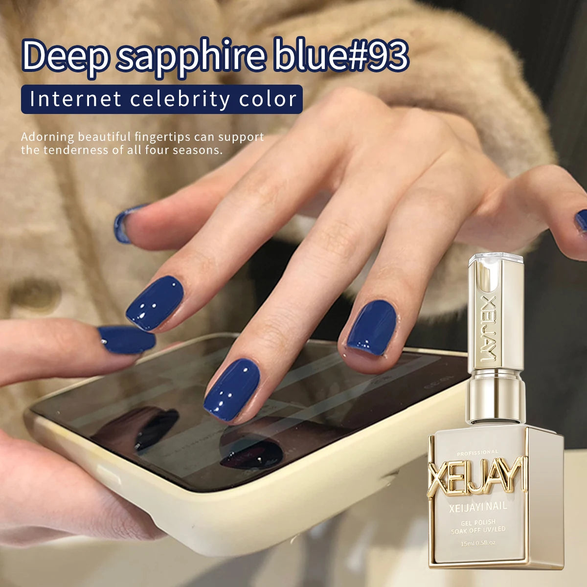 Baby Blue Pure Gel Nail Polish