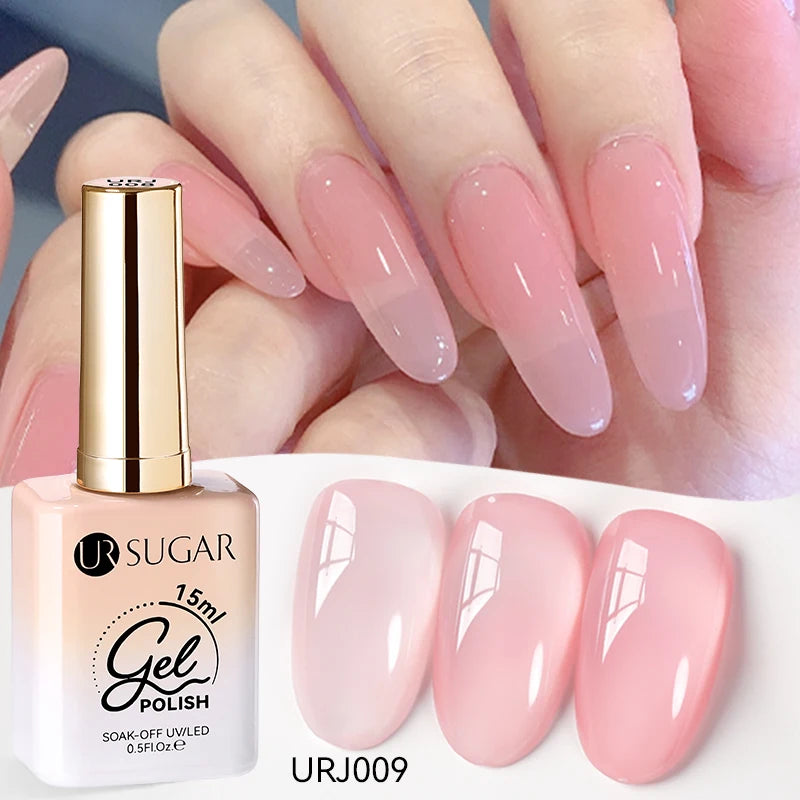 Jelly Milky White Translucent UV Gel Polish
