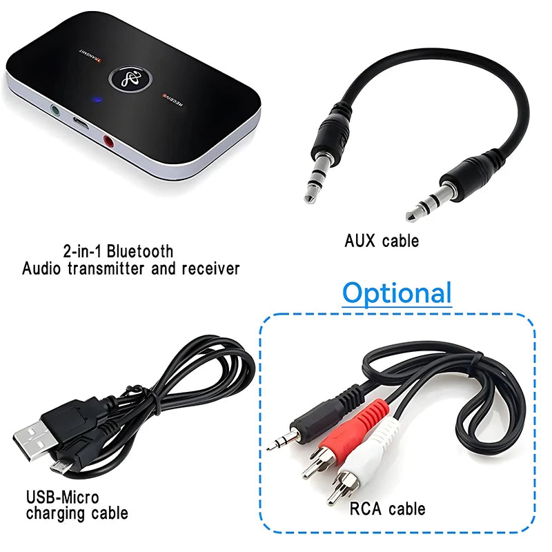 B6 Bluetooth 5.3 Transmitter Receiver
