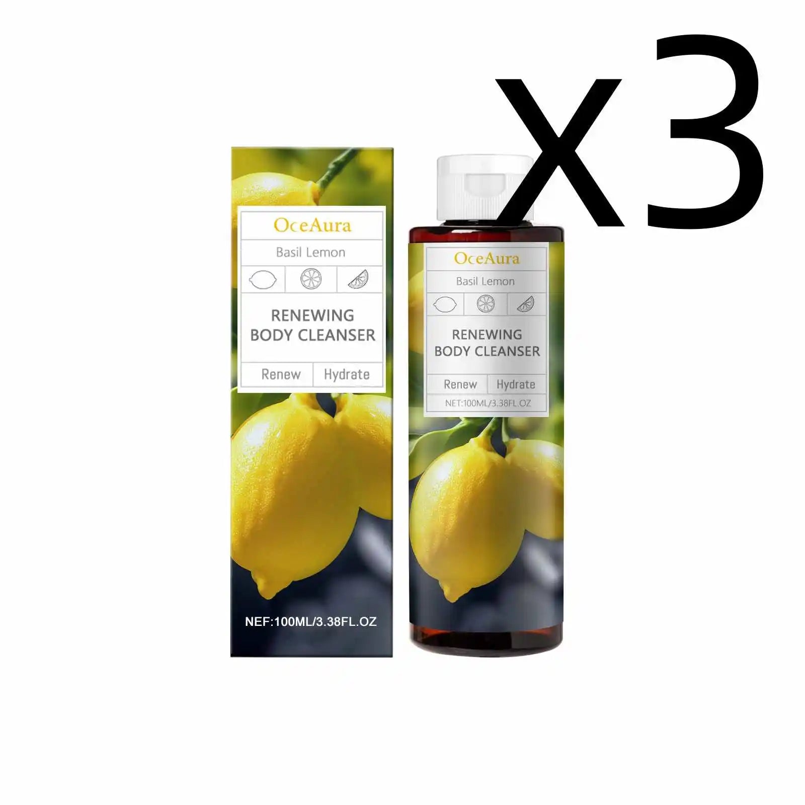 Basil Lemon Deep-Cleansing Body Wash
