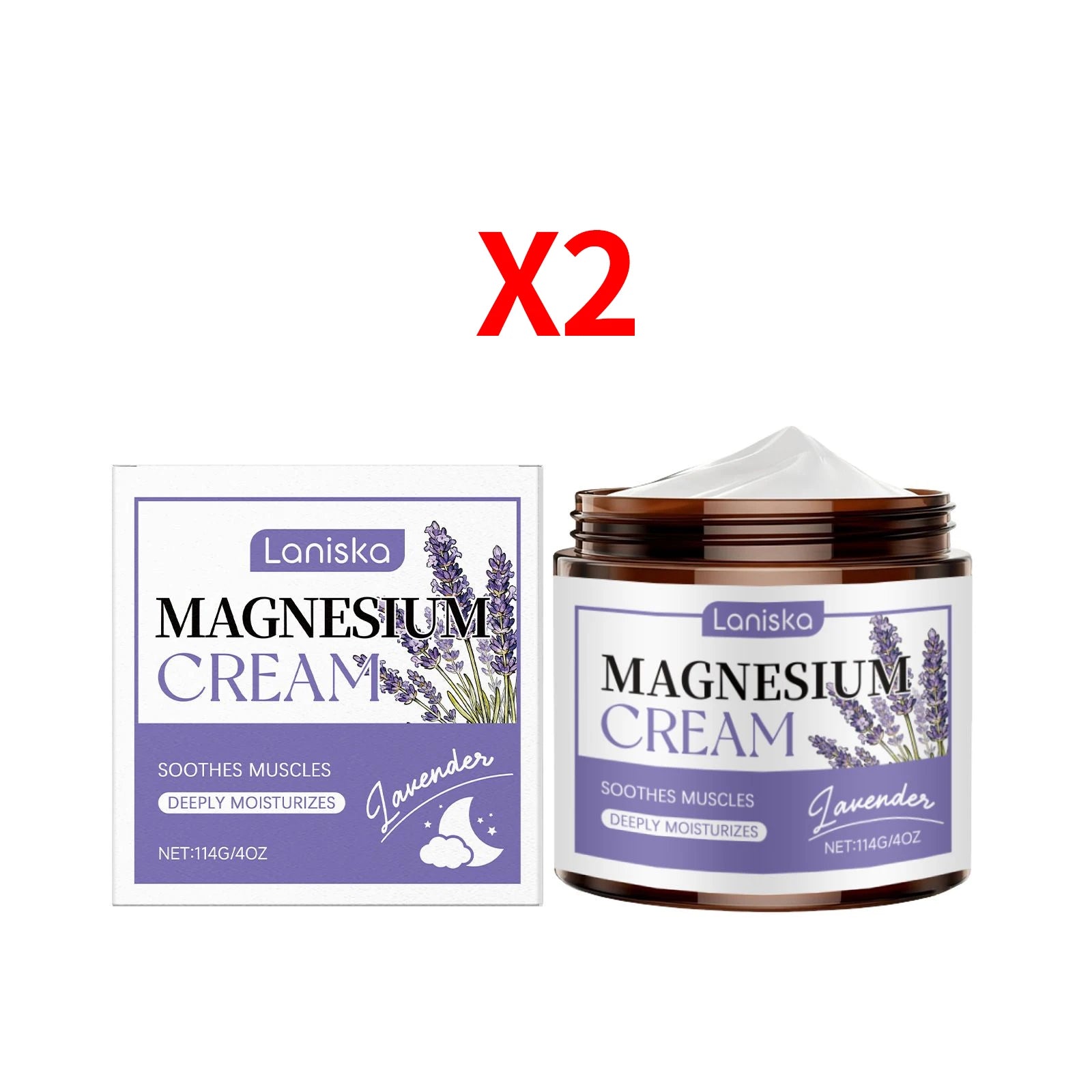 Lavender Magnesium Body Cream