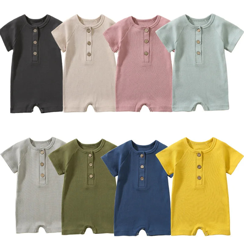 Summer Cotton Baby Jumpsuit