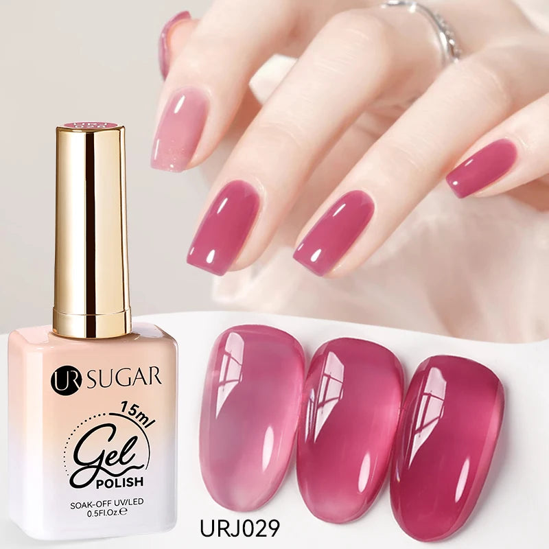 Jelly Milky White Translucent UV Gel Polish