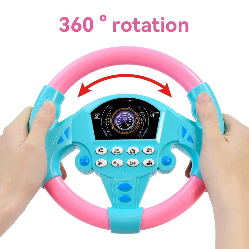 Electric Steering Wheel Toy