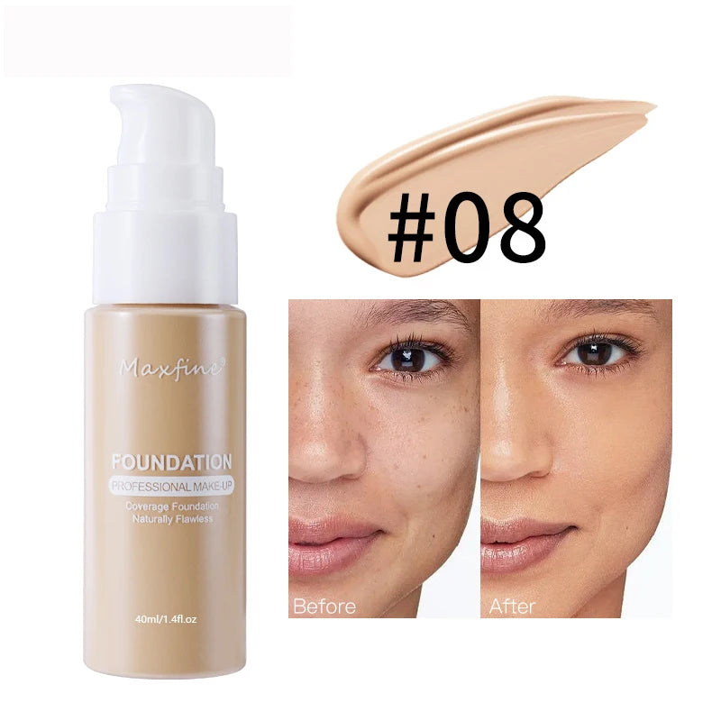 12 Shade Liquid Foundation