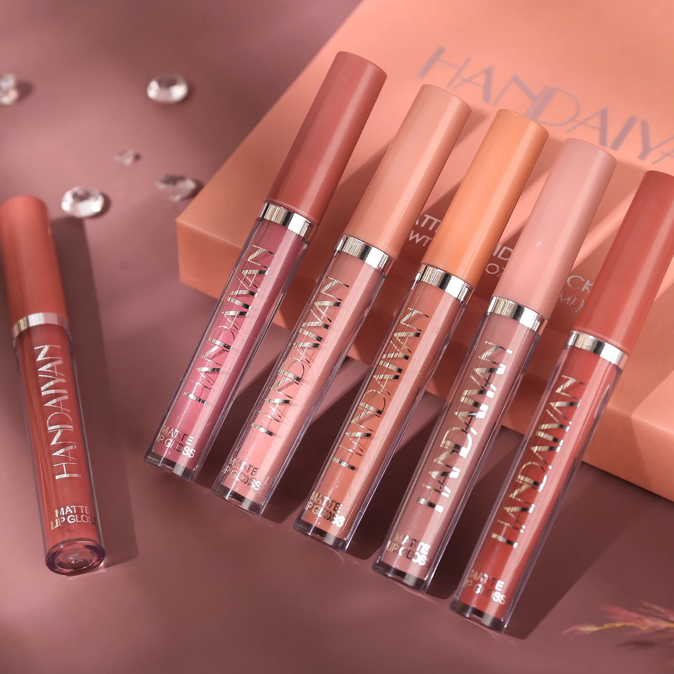 6-Piece Long-Lasting Matte Liquid Lipstick Set