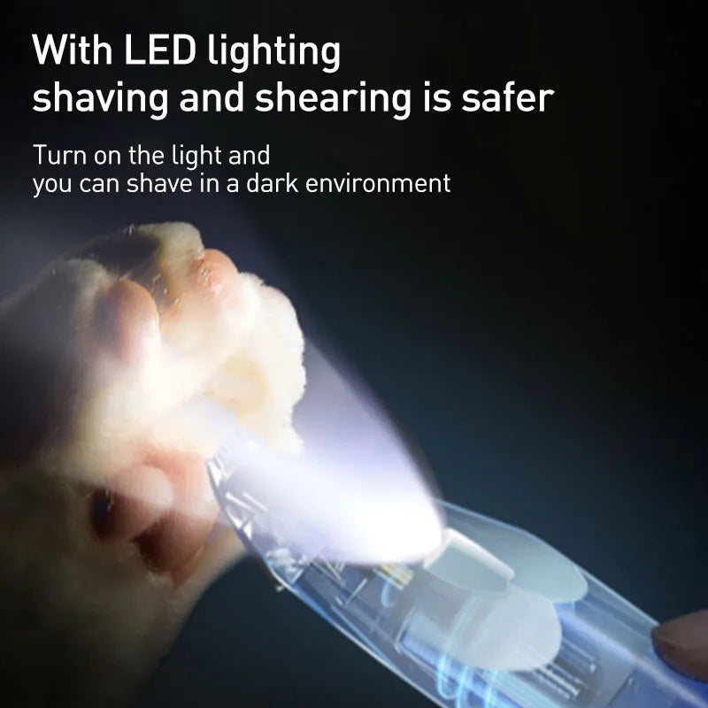 ROJECO Pet Hair Trimmer: Professional Clippers for Dog Grooming