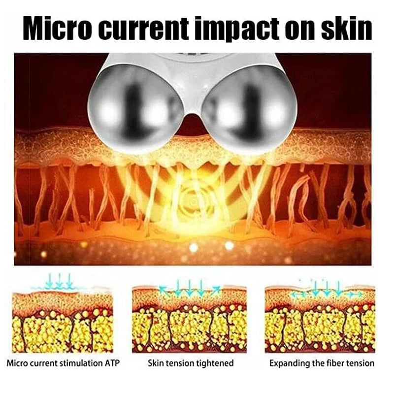 Mini Microcurrent Face-Lifting Roller
