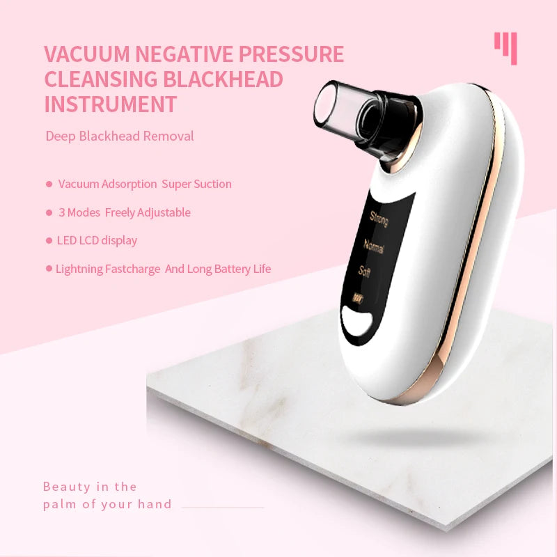 Rechargeable Electric Vacuum Blackhead Remover