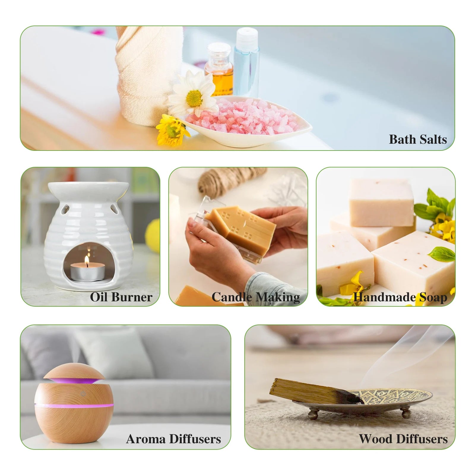 Premium 100ml Aromatherapy Essential Oils