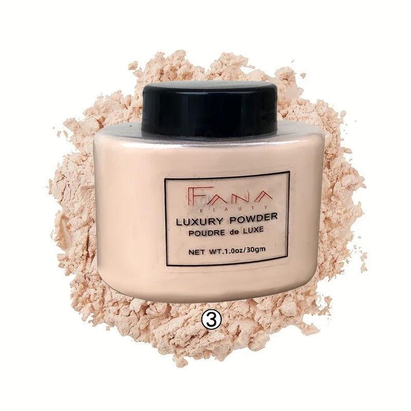 Luxury Four-Color Loose Setting Powder
