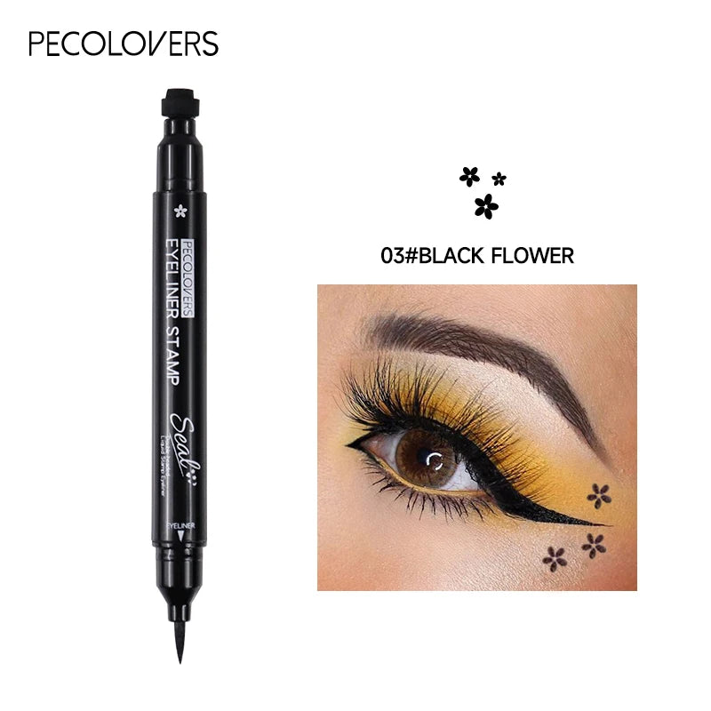 2-in-1 Star & Moon Stamp Liquid Eyeliner Pen