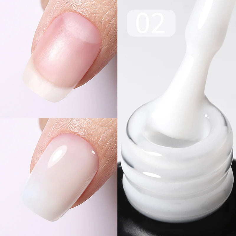 Milky Pink Rubber Base Gel Nail Polish