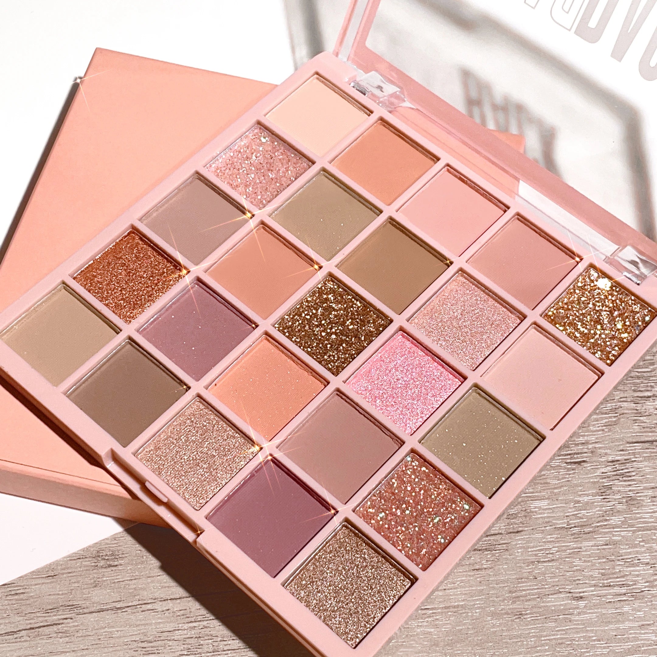 25-Color Oatmeal Milk Tea Eyeshadow Palette