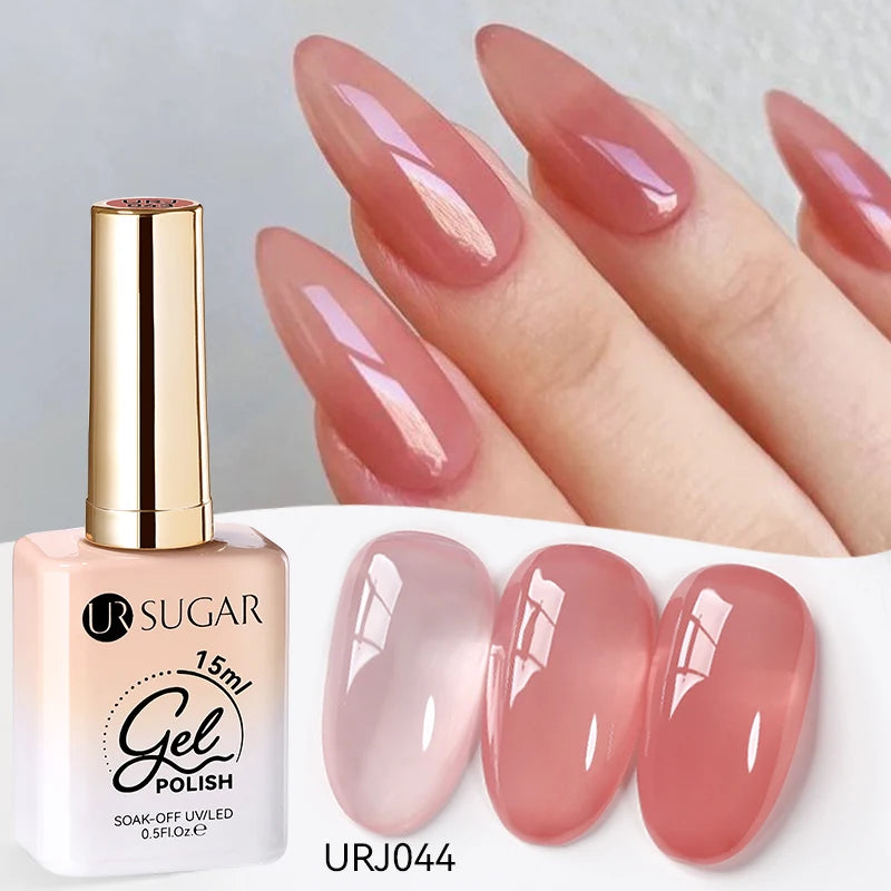 Jelly Milky White Translucent UV Gel Polish
