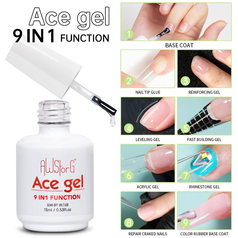 Fiber Rubber Base Gel
