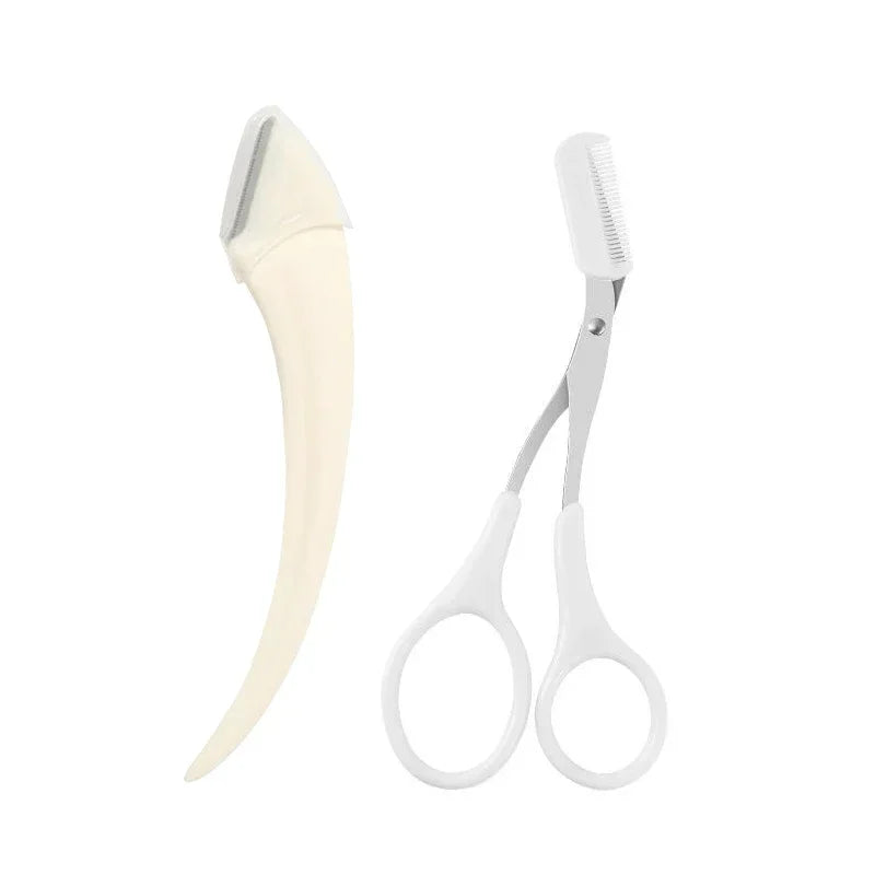 Precision Eyebrow Trimming Razor Set