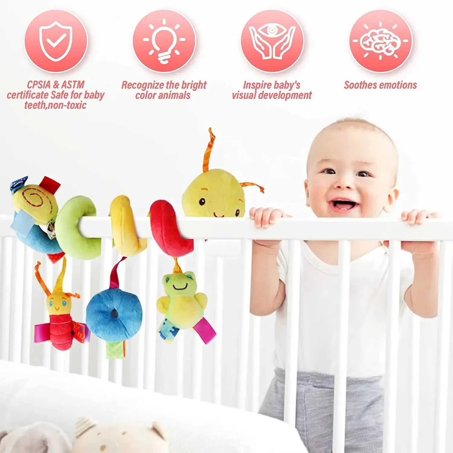 Spiral Hanging Crib Toy