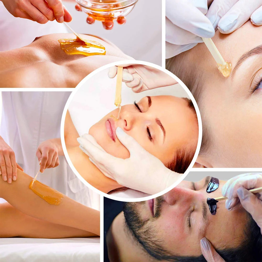 Disposable Wooden Hair Removal Sticks