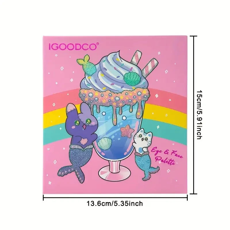 14-Color Cartoon Eyeshadow Palette