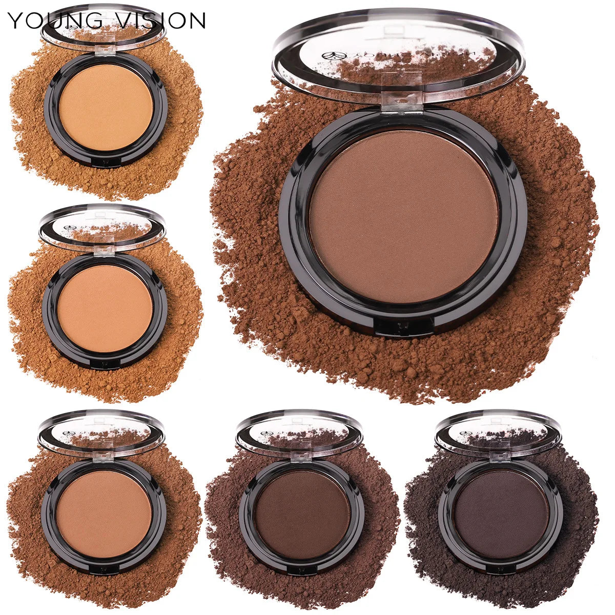 Silky Matte 3D Contour Powder Palette