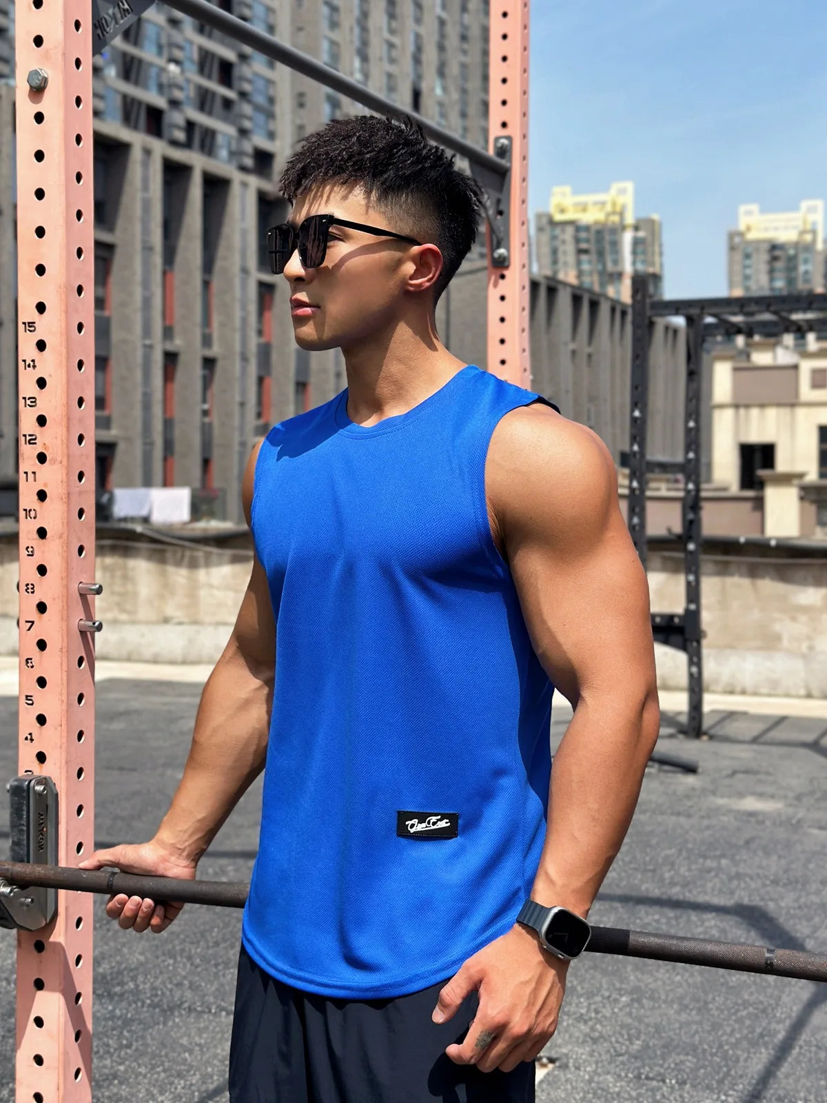 Mesh Breathable Gym Tank Top