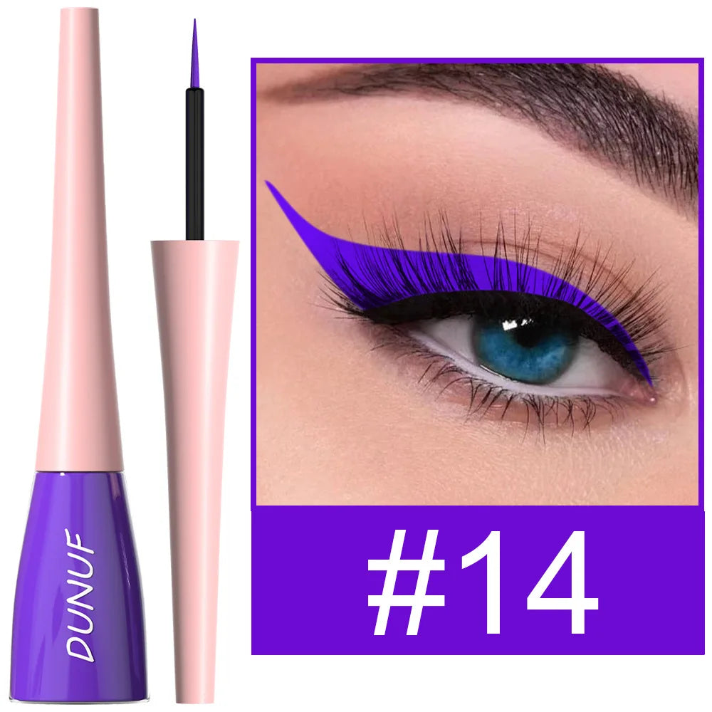 Matte Dark Green Waterproof Liquid Eyeliner