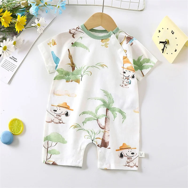 Cute Cartoon Baby Romper
