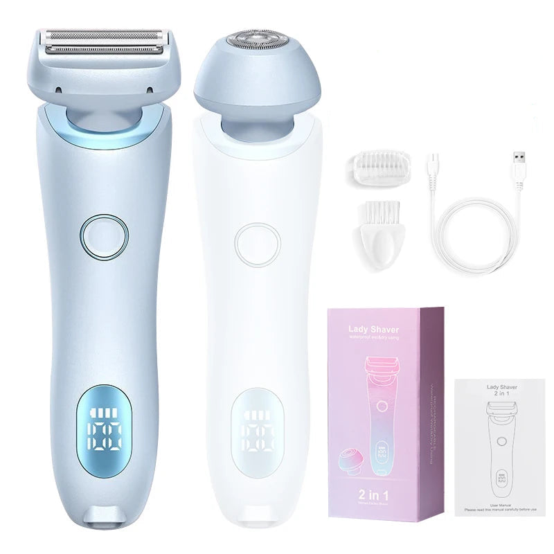 2-in-1 Electric Epilator & Shaver
