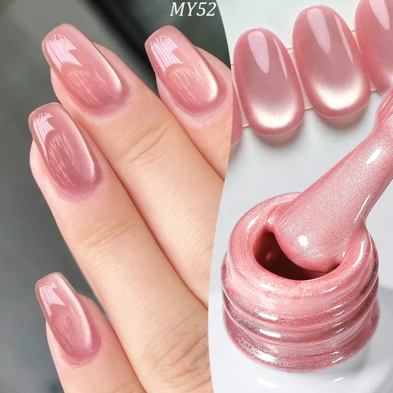 Pink Magnetic Cat Eye Jelly Gel Polish
