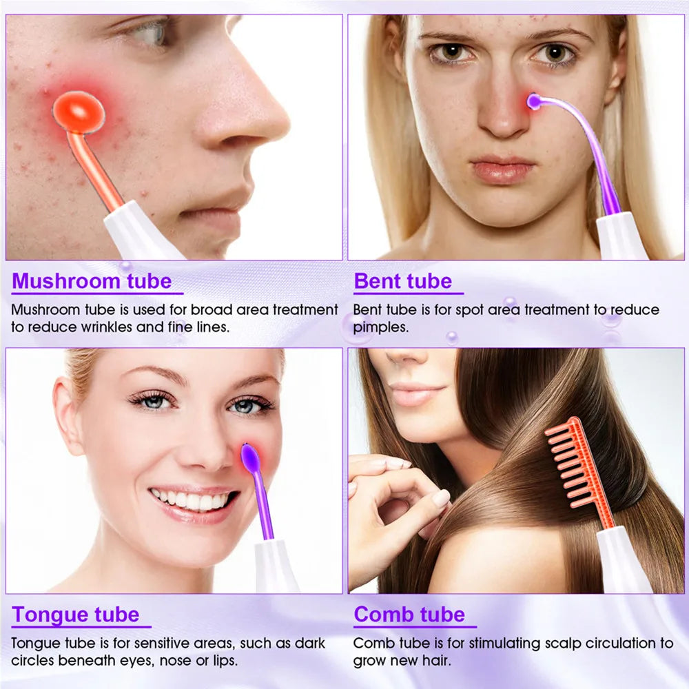 7-in-1 High Frequency Therapy Wand