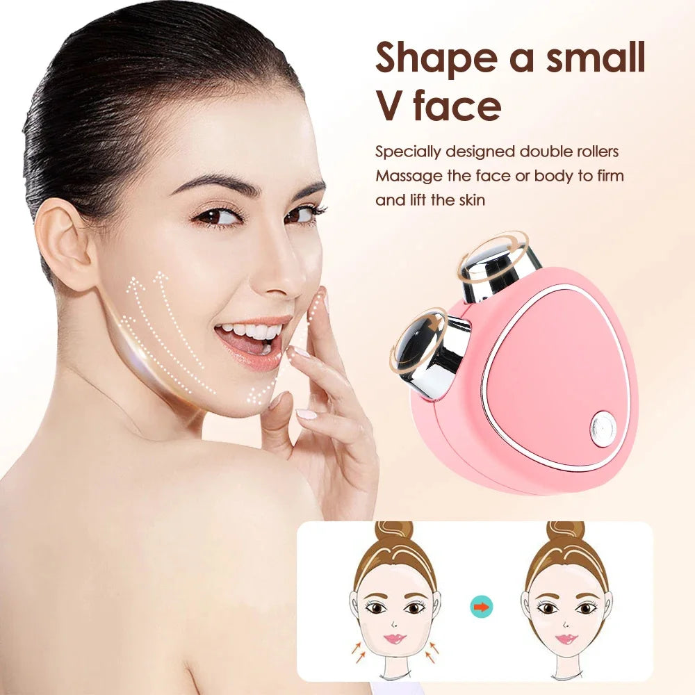 Mini EMS Microcurrent Face Lifting Device