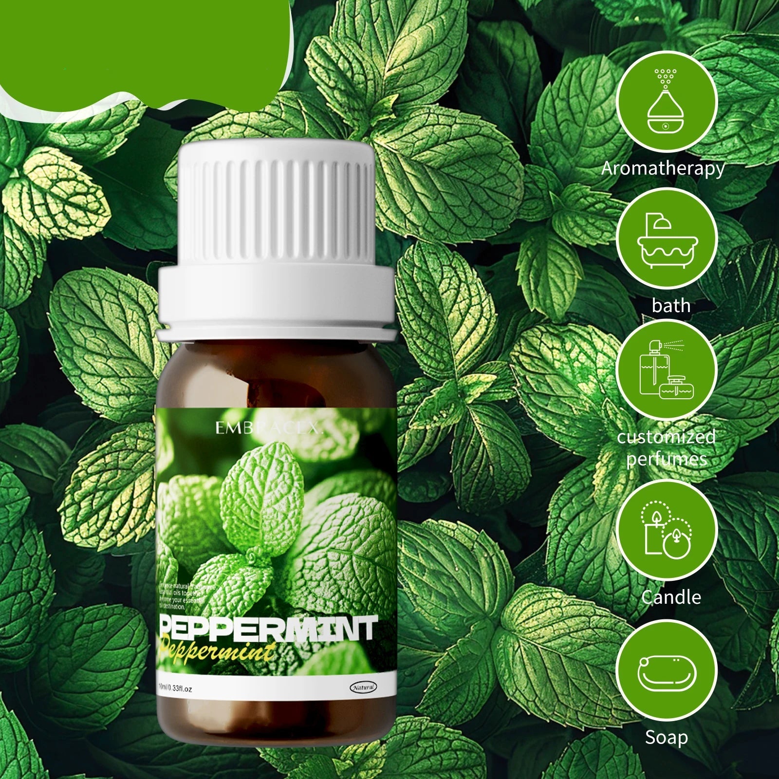 Peppermint Essential Oil Roller