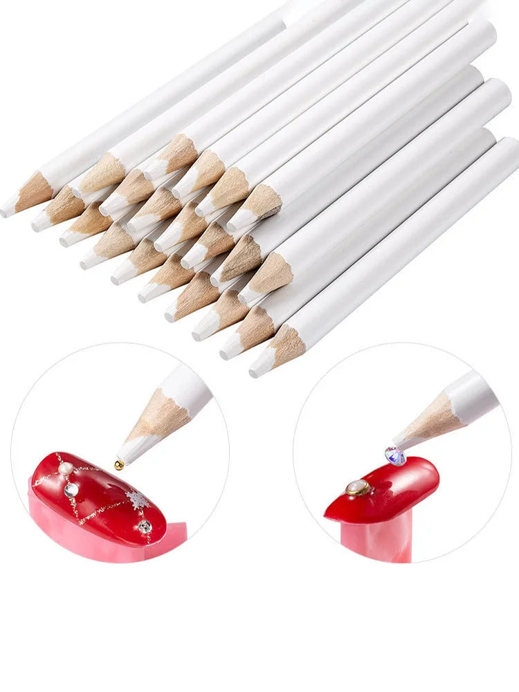 Professional White Wax Rhinestone Picker Pencil