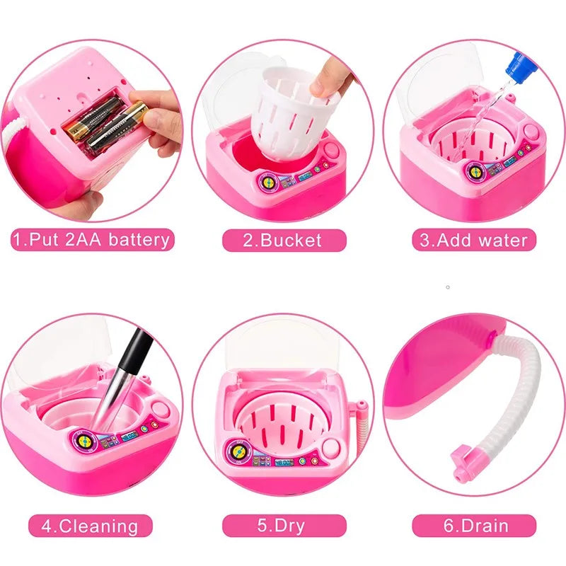 Mini Electric Makeup Brush Washing Machine
