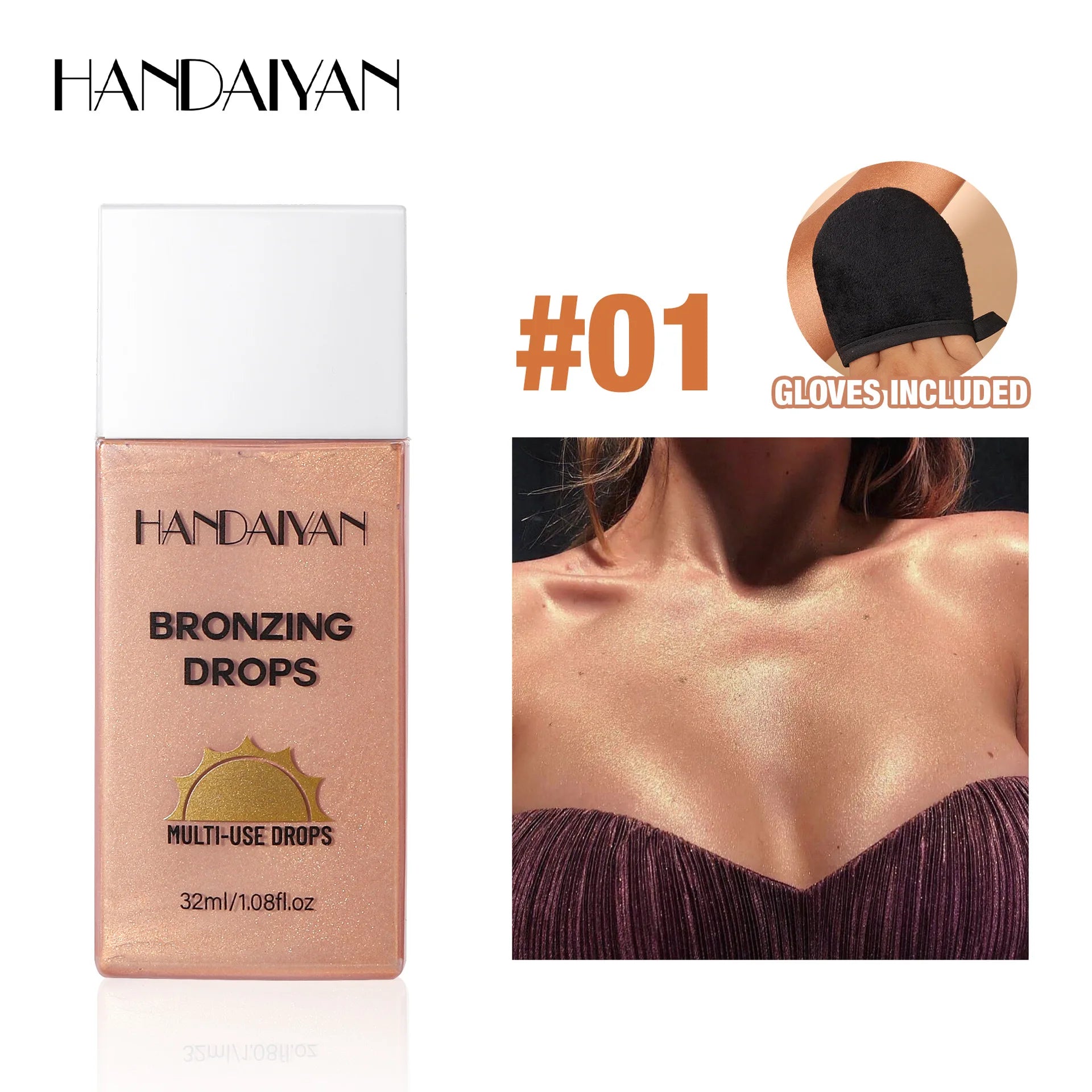 Waterproof Matte Self-Tanning Liquid