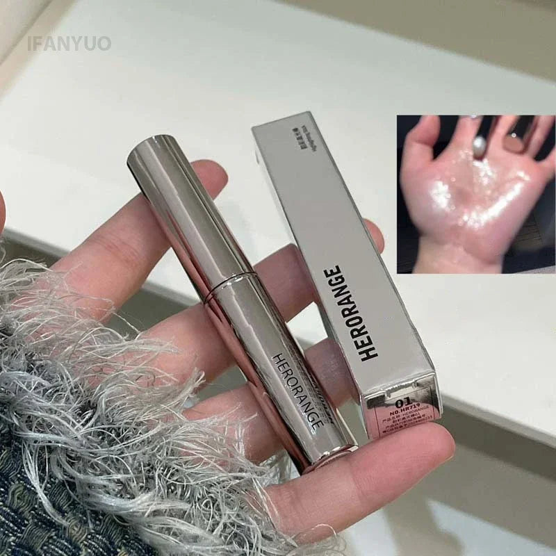 Silver White Pearlescent Highlighter Stick