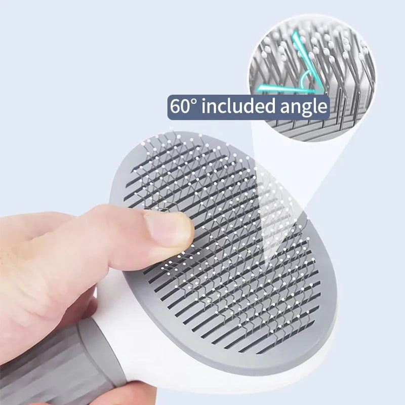 Cat Hair Removal Comb Stainless Steel Grooming Brush Accessories