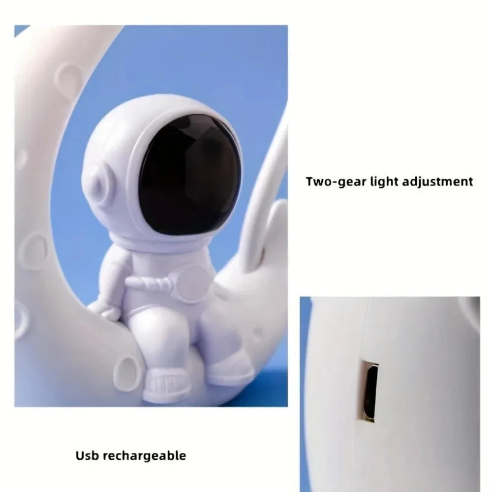 Moon Astronaut LED Night Light