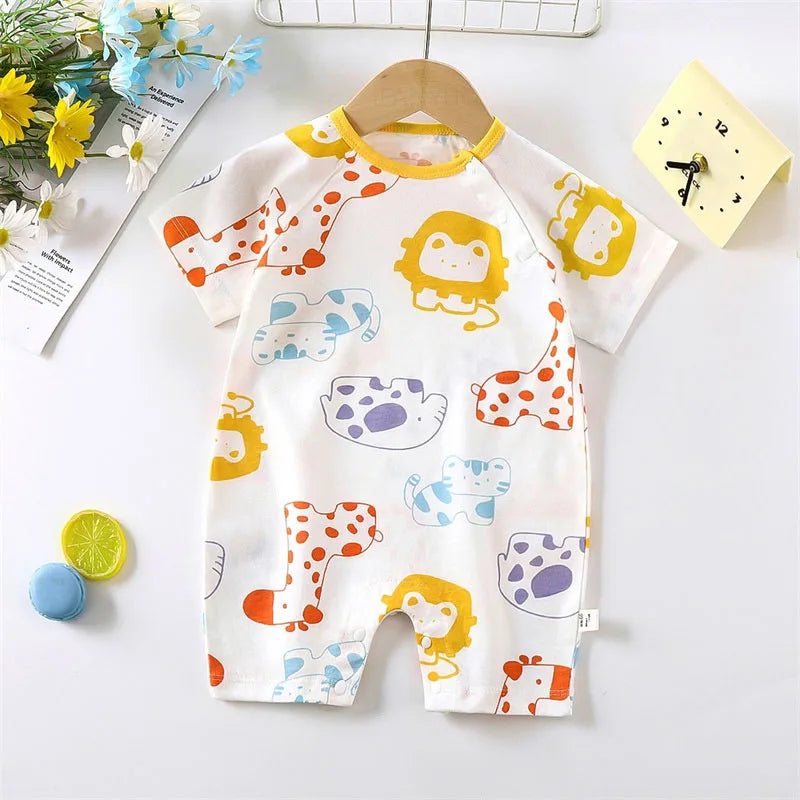 Cute Cartoon Baby Romper