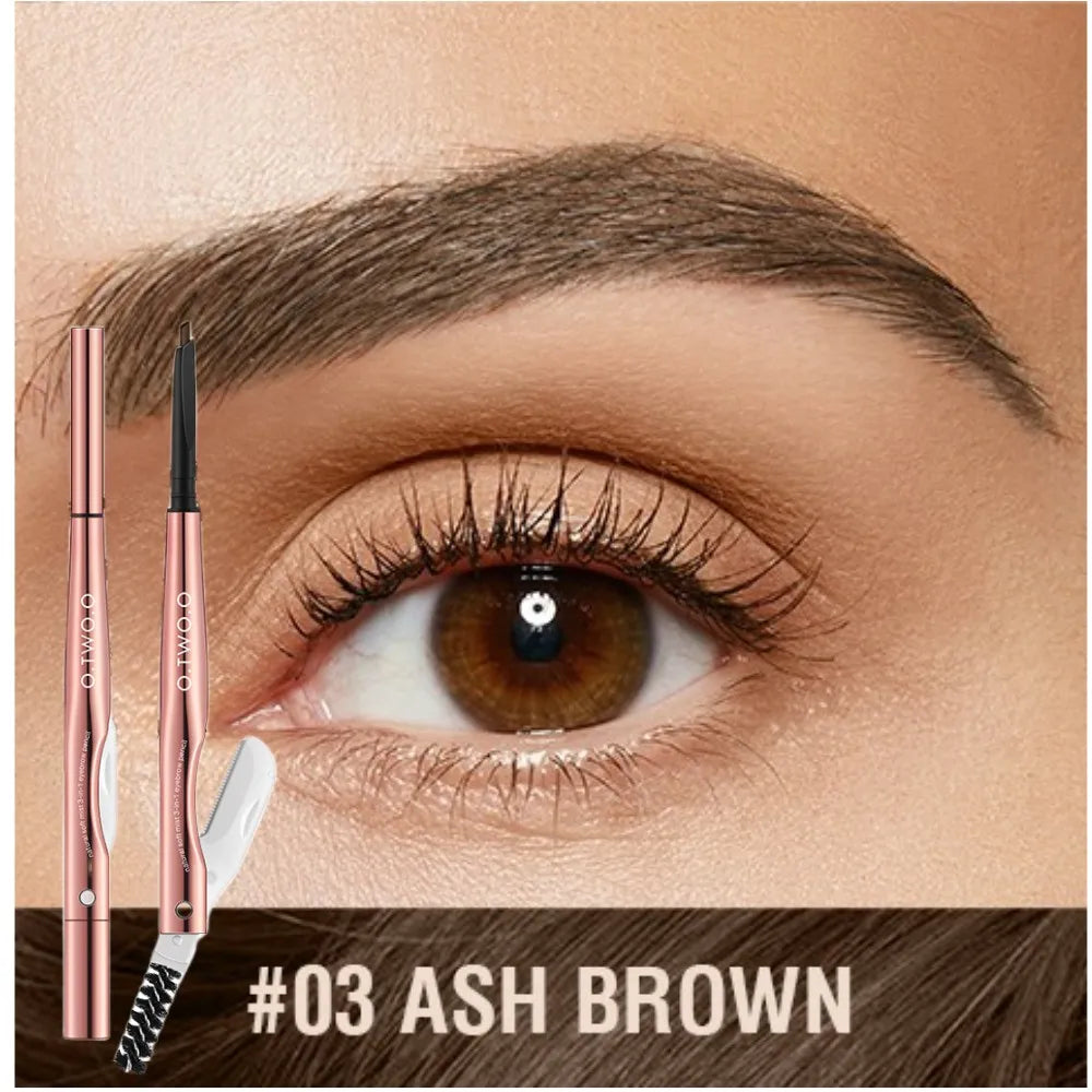 3-in-1 Waterproof Eyebrow Pencil